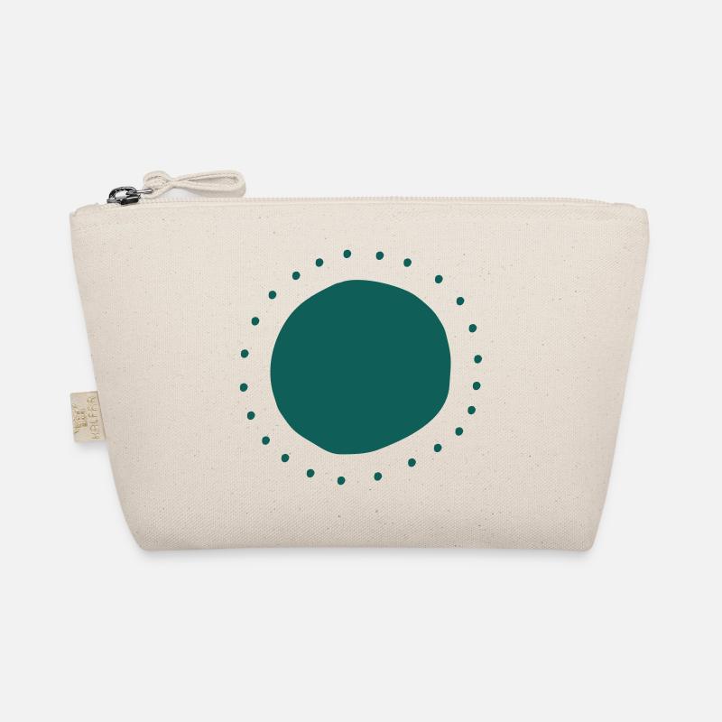 Circle points form Organic Pouch