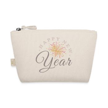 Happy New Year Fireworks New Year's Eve New Year's Eve - Organic Pouch - nature - Front