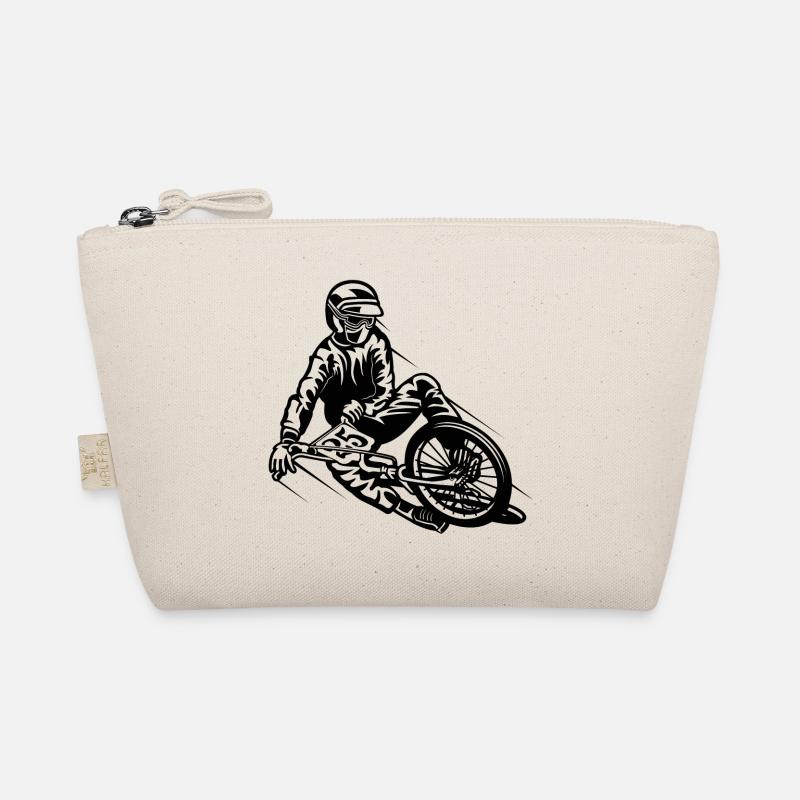 BMX / Mountain Biker 03_schwarz Bio-Täschchen