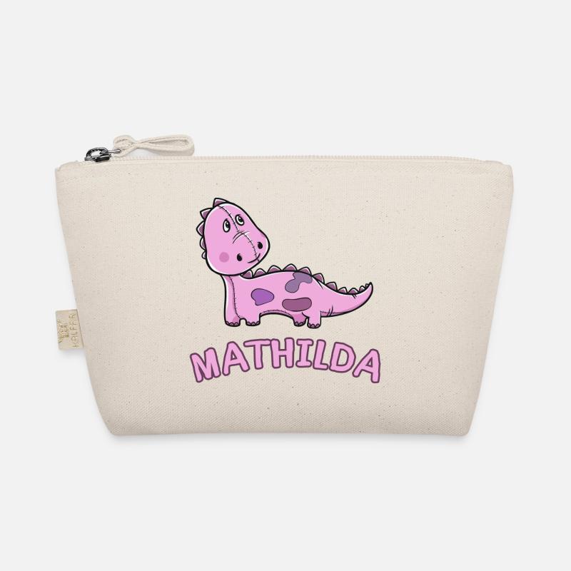 Dinosaur funny child Mathilda gift birth Organic Pouch