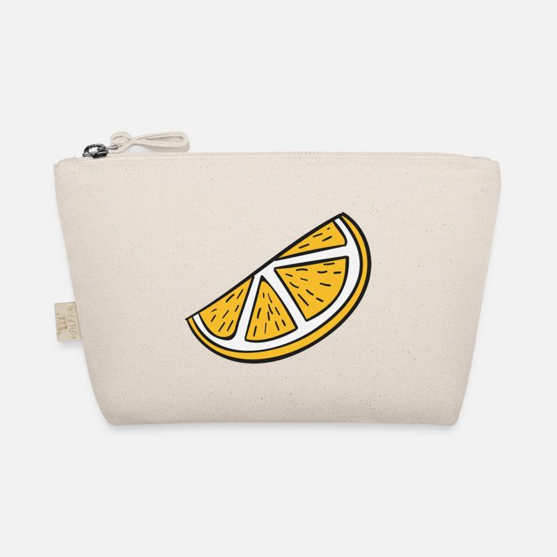 orange slice Organic Pouch
