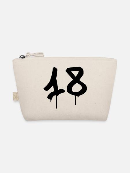 Graffiti: 18 - Organic Pouch - nature - Front
