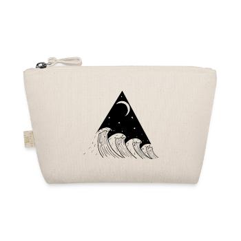 Wave geometric - Organic Pouch - nature - Front