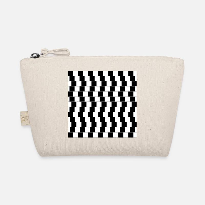 Optical illusion Organic Pouch