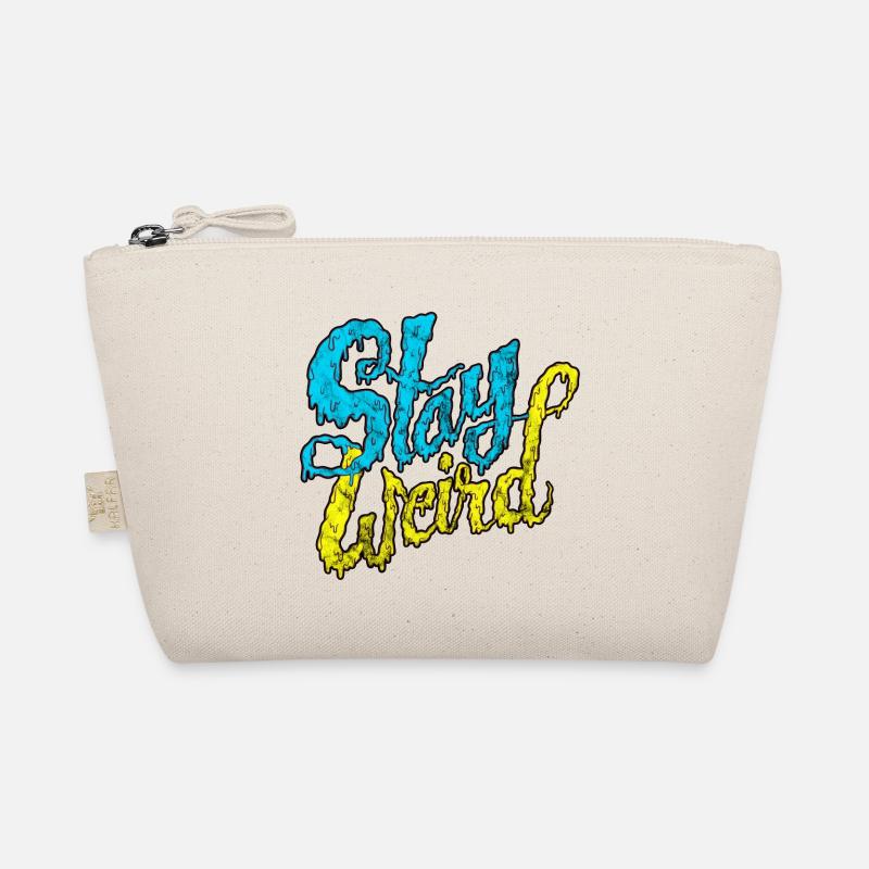 Restez bizarre - Typographie d'art de rue fou Trousse biologique