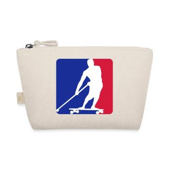 land paddler blue white red - Organic Pouch - nature - Front