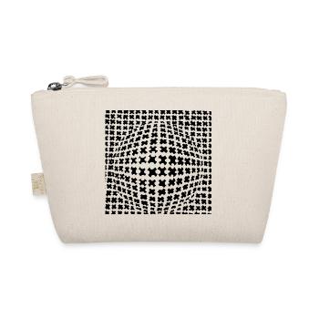 Optical Taeuschung Ball 3D Effect - Organic Pouch - nature - Front