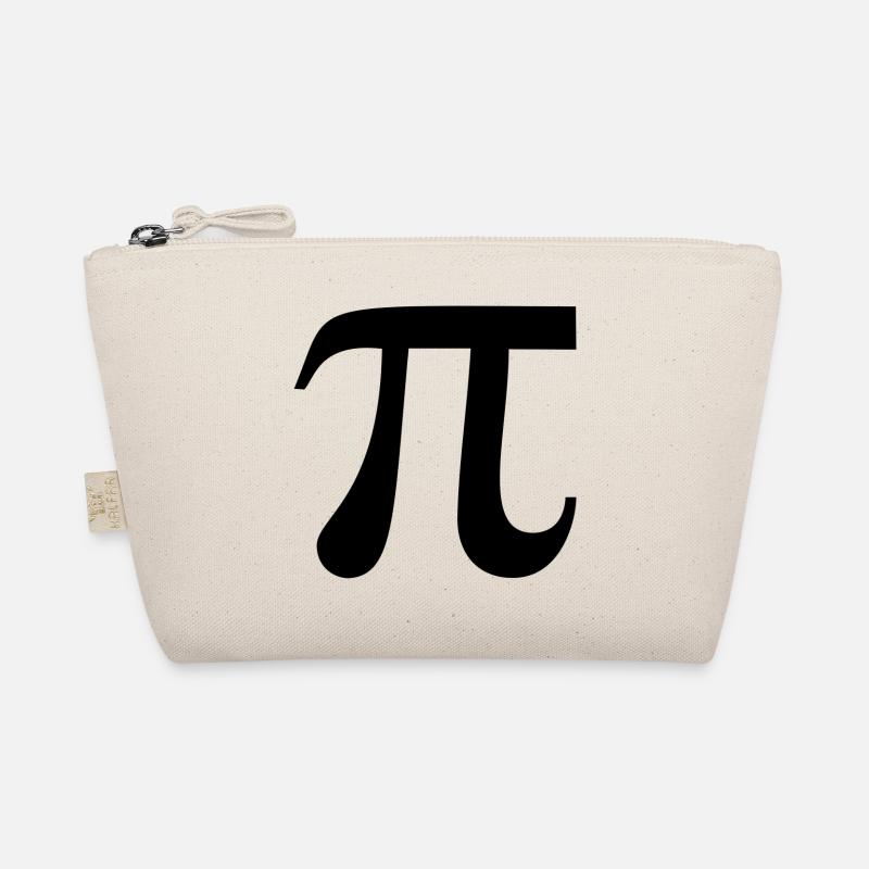 Pi circle number math Organic Pouch