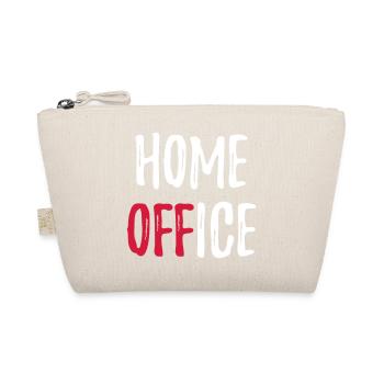 Home OFFice Geschenk für Freunde Job im Büro - Bio-Täschchen - Natur - Vorne