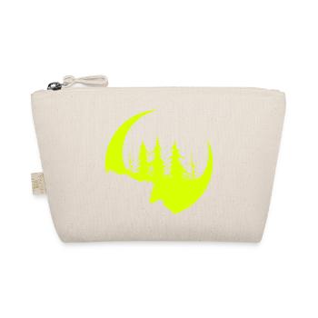 Dark forest face and sickle - Organic Pouch - nature - Front