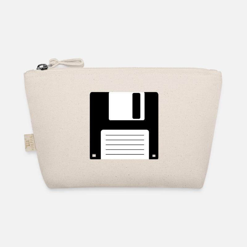 Floppy Diskette Old School Retro Computer Design Bio-Täschchen
