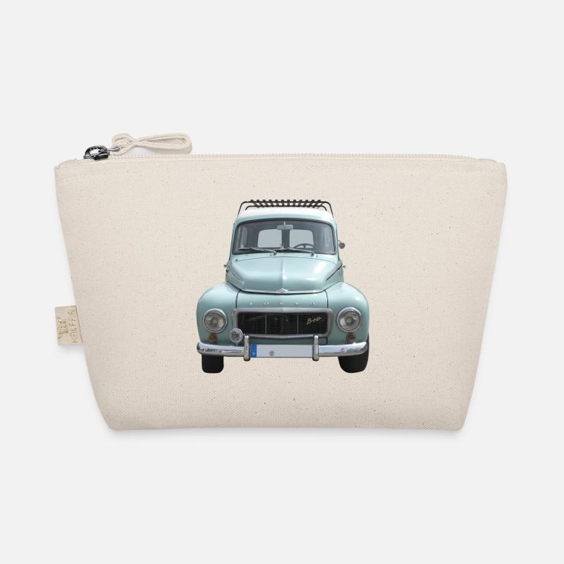 Buckelvolvo Oldtimer - Bio-Täschchen - Natur