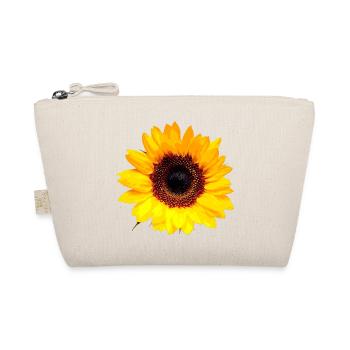 Sonnenblume / Sun Flower - Bio-Täschchen - Natur - Vorne