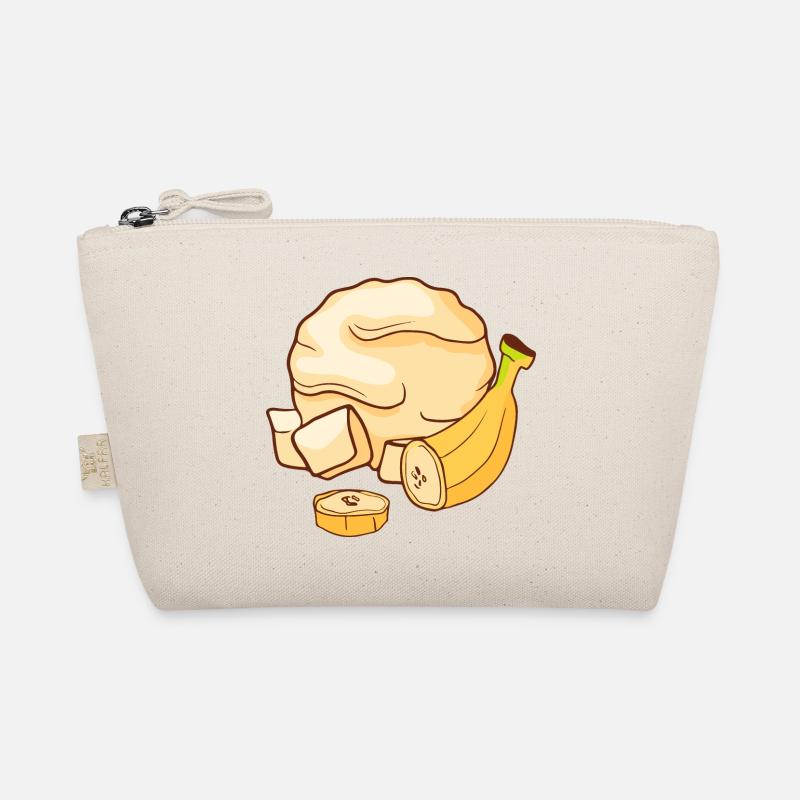 Bananen Eis Speiseeis Eiskrem Eiscreme Kugeleis Bio-Täschchen