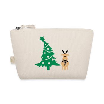 renne et l'arbre de Noël - Trousse biologique - nature - Devant