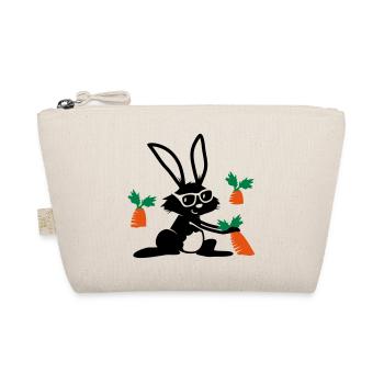 Le lapin tire une carotte de terre - Trousse biologique - nature - Devant