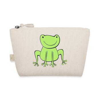frog - Organic Pouch - nature - Front
