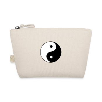 yin yang - Bio-Täschchen - Natur - Vorne