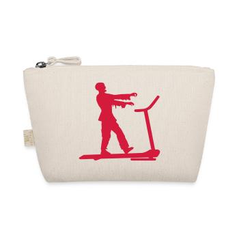 Zombie walking in the dead! - Organic Pouch - nature - Front