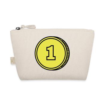 coin - Organic Pouch - nature - Front