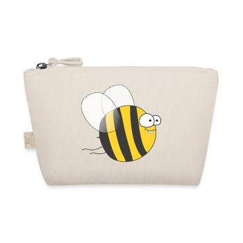 Cool & Crazy Funny Bee / Bumble Bee (Sweet & Cute) - Trousse biologique - nature - Devant