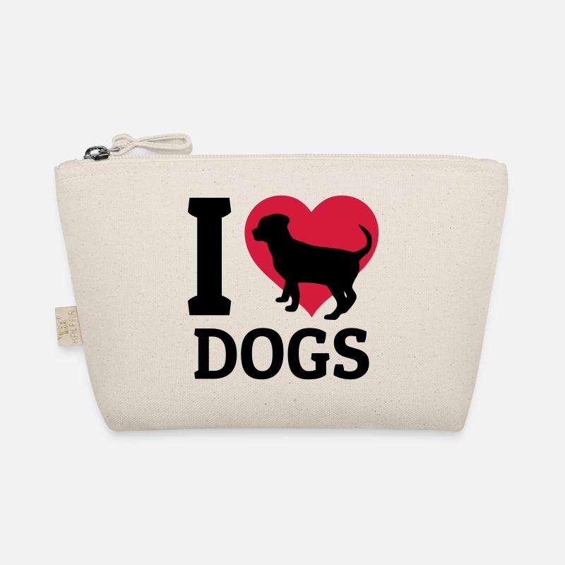 I love dogs Bio-Täschchen