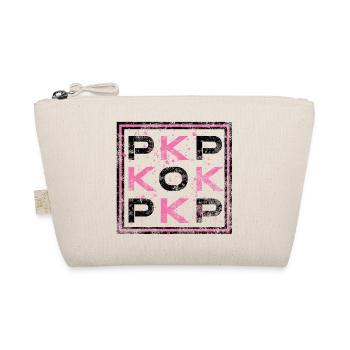 K-POP - Korea Pop - Bio-Täschchen - Natur - Vorne