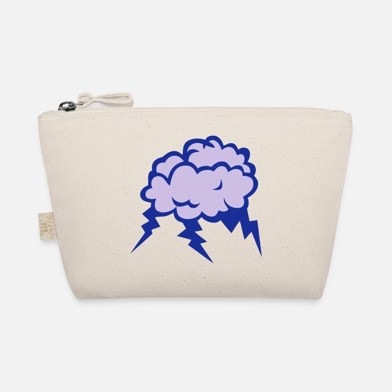 Bewölkte Cloud-Wolke Regen Gewitter 1 Bio-Täschchen