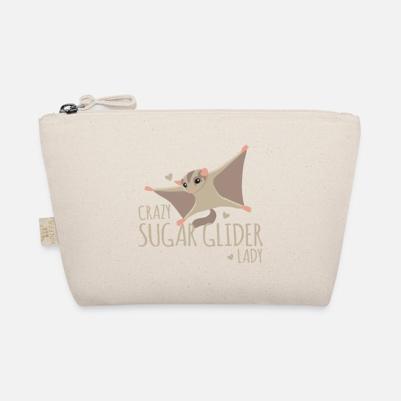 Crazy sugar glider lady! Organic Pouch