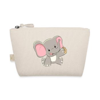 Eléphant éléphants bébés enfants zoo zoo animaux cookies - Trousse biologique - nature - Devant