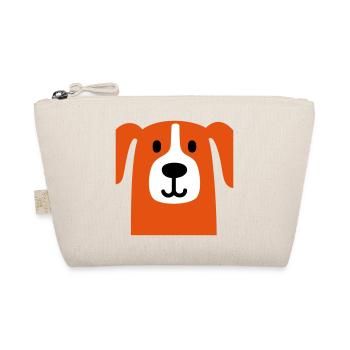 Cute dog - Organic Pouch - nature - Front