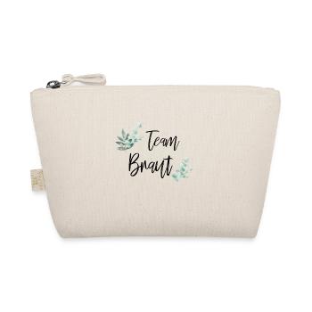 Team Bride / Team Braut / JGA - Bio-Täschchen - Natur - Vorne