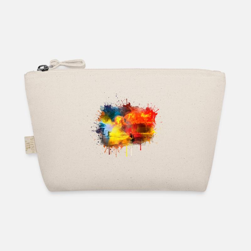 Feuerwehr-Brandbekämpfung in Aktion Bio-Täschchen