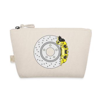 Yellow Rear Brake disc - Organic Pouch - nature - Front