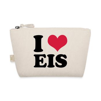 I Love Eis - Bio-Täschchen - Natur - Vorne