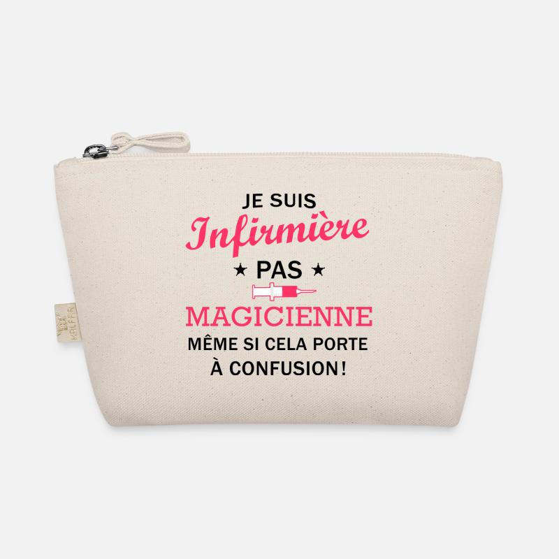 Je suis infirmière pas magicienne Tshirt Humour Trousse biologique