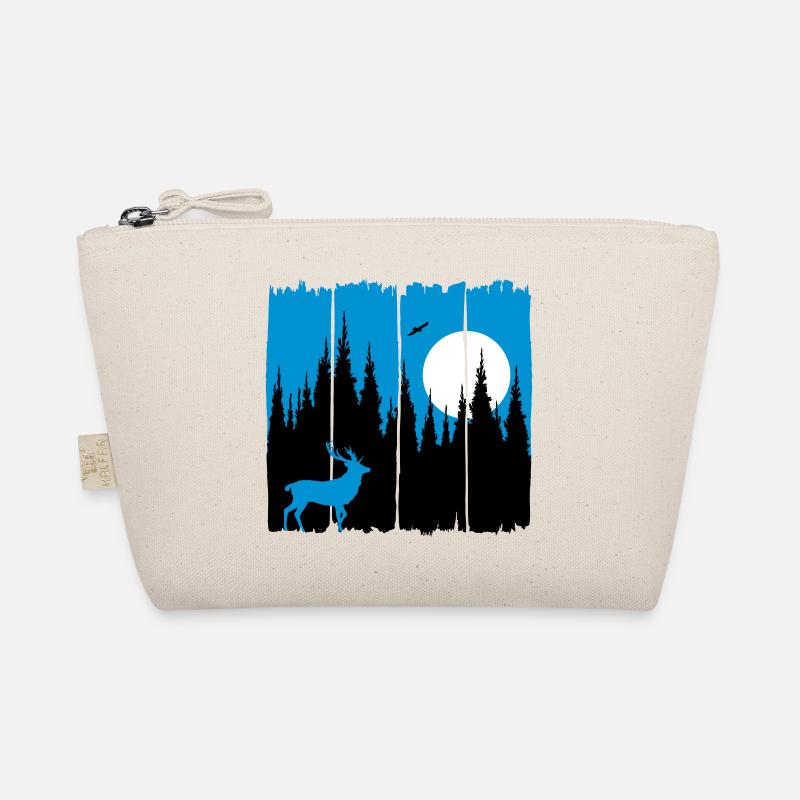 Chevreuil devant la lune / soleil habitants de la forêt chevreuil forestier Trousse biologique