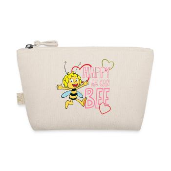 Biene Maja Happy As Can Bee - Bio-Täschchen - Natur - Vorne