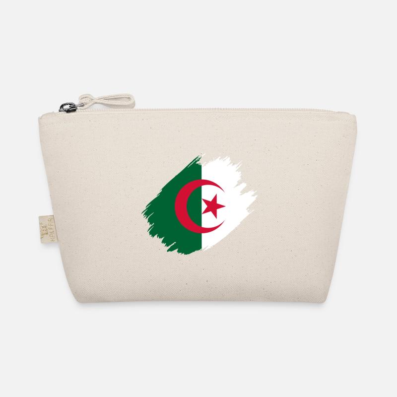 Flagge von Algerien - Bio-Täschchen - Natur