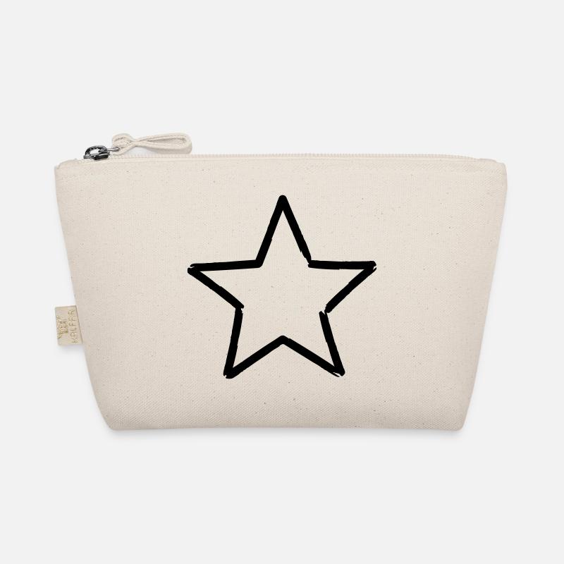 Star symbol lucky christmas gift Organic Pouch