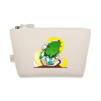 Smoke weed, not cigarettes - Organic Pouch - nature - Front