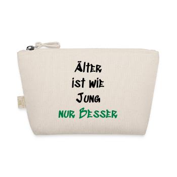 Älter ist wie Jung - Bio-Täschchen - Natur - Vorne