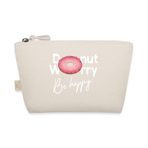 Donut worry - Be happy - Bio-Täschchen
