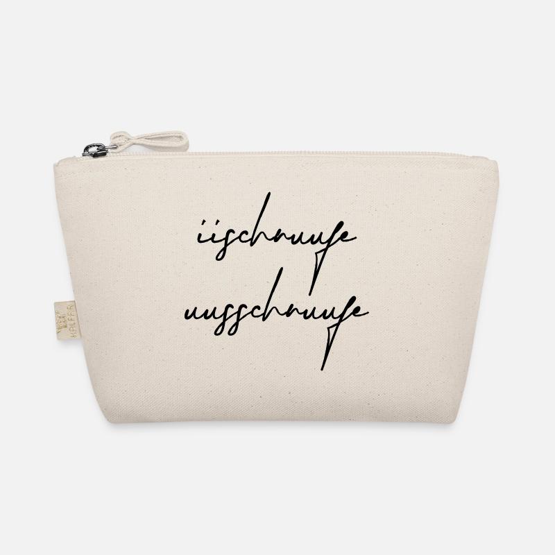 Schweizerdeutsch Einatmen, Ausatmen Bio-Täschchen