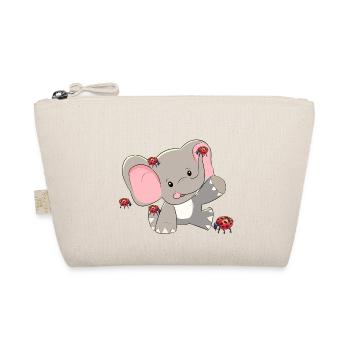 Animaux sauvages Eléphants Bébé Coccinelle Bonheur - Trousse biologique - nature - Devant
