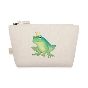 Froschkönig - Bio-Täschchen - Natur - Vorne