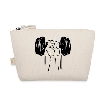 Fitness GYM poids d’haltère avec poing - Trousse biologique - nature - Devant