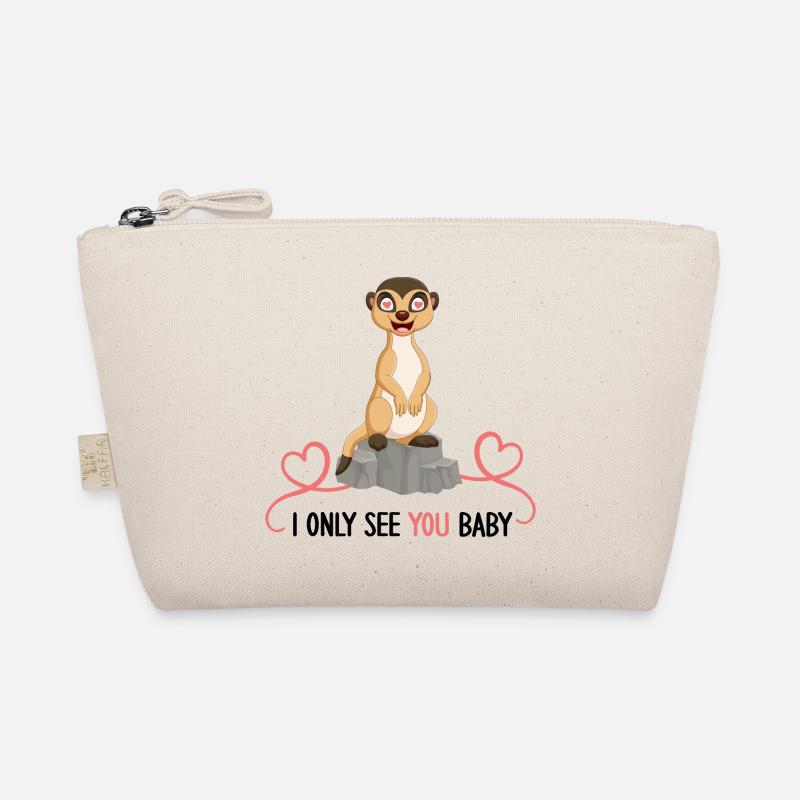 suricate de la Saint-Valentin ne vous voit que l’amour du bébé Trousse biologique
