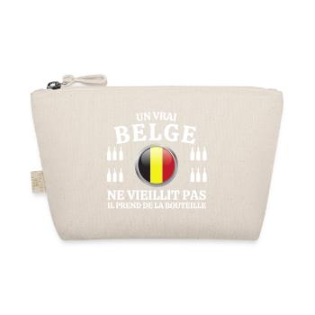 Belgique, Belgique humour, je suis Belge - Trousse biologique - nature - Devant