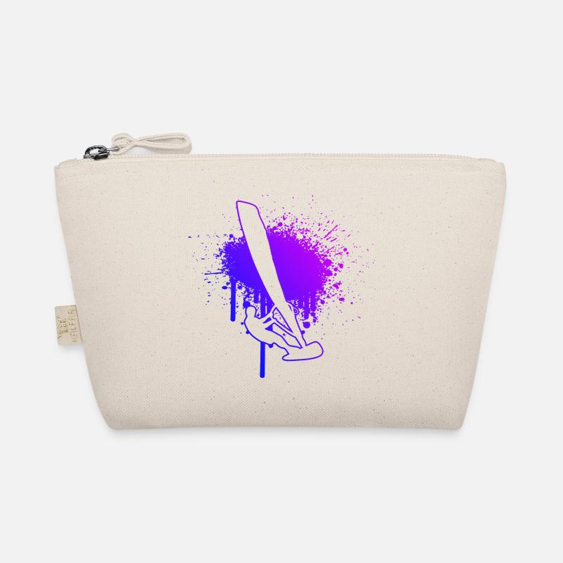 Surfing Windsurfer Windsurfing Surfer Men Organic Pouch
